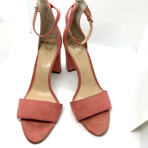 Vince Camuto Corlina Ankle Strap Light Pink Open Toe Sandal size 9M - Picture 2 of 14